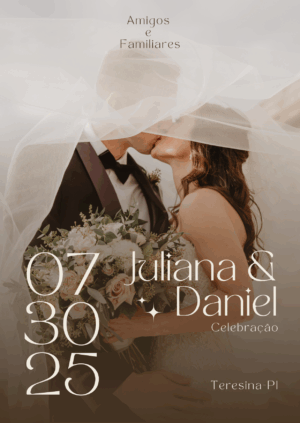 Convite de Casamento