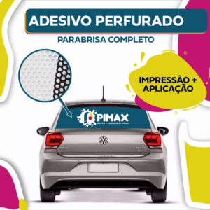 Adesivo Perfurado